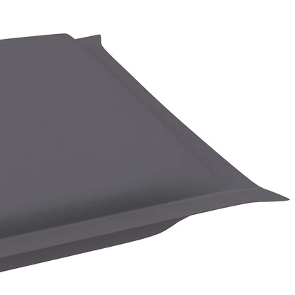 Sonnenliegen 2 Stk. mit Auflagen Massivholz Akazie