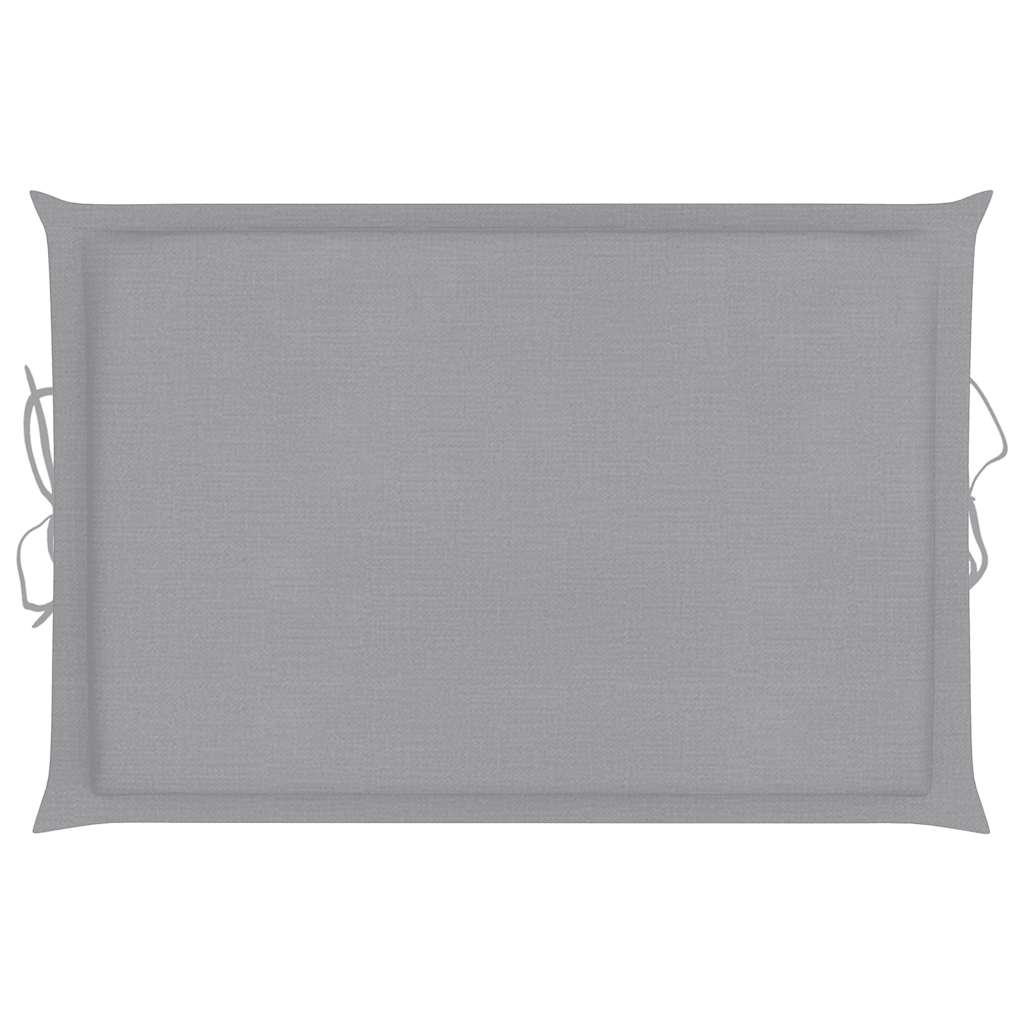 Sonnenliegen 2 Stk. mit Auflagen Massivholz Akazie