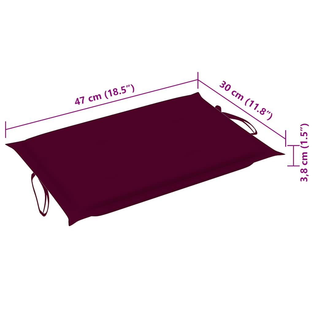 Sonnenliegen 2 Stk. mit Auflagen Massivholz Akazie