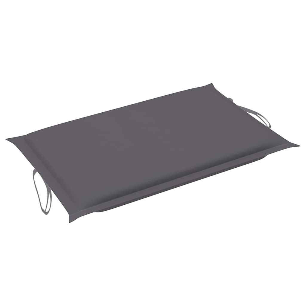 Sonnenliegen 2 Stk. mit Tisch und Auflagen Massivholz Akazie