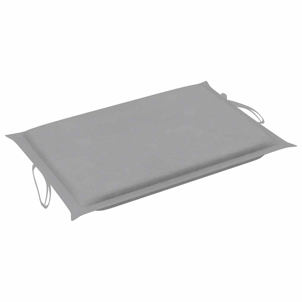 Sonnenliegen 2 Stk. mit Tisch und Auflagen Massivholz Akazie