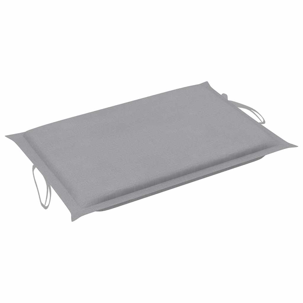 Sonnenliegen 2 Stk. mit Tisch und Auflagen Massivholz Akazie