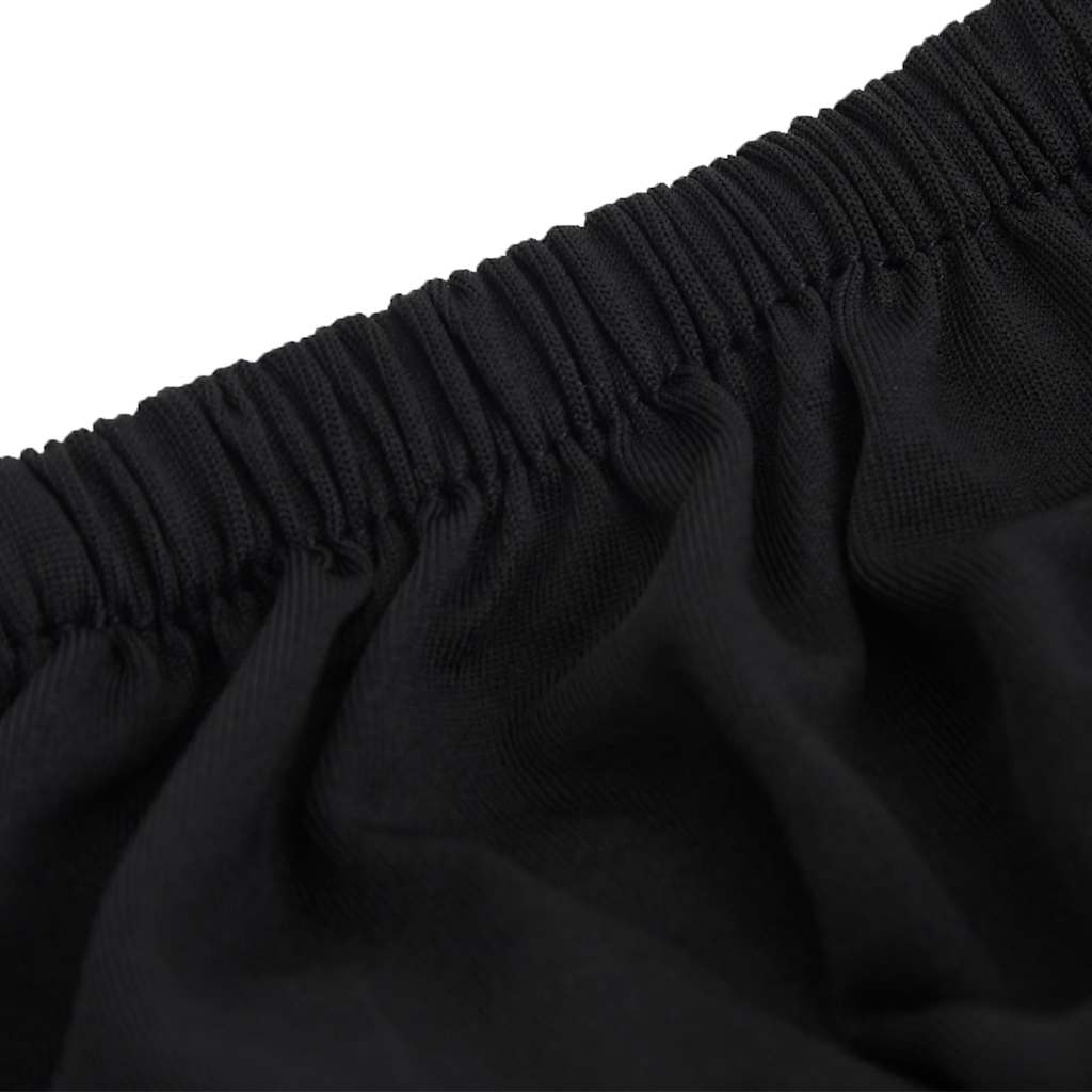 Stretch-Sofahusse Schwarz Polyester-Jersey