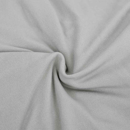 Stretch-Sofahusse Grau Polyester-Jersey