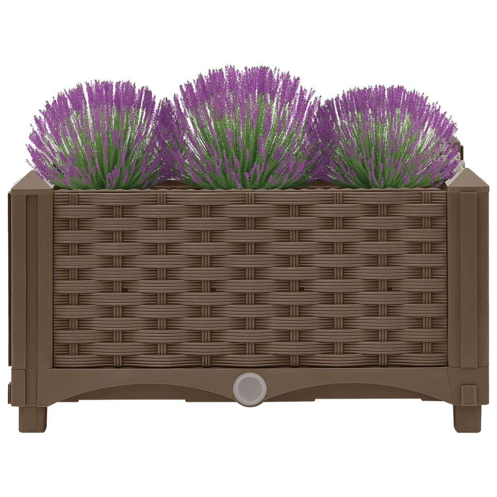 Jardinière surélevée 40x40x23 cm en polypropylène
