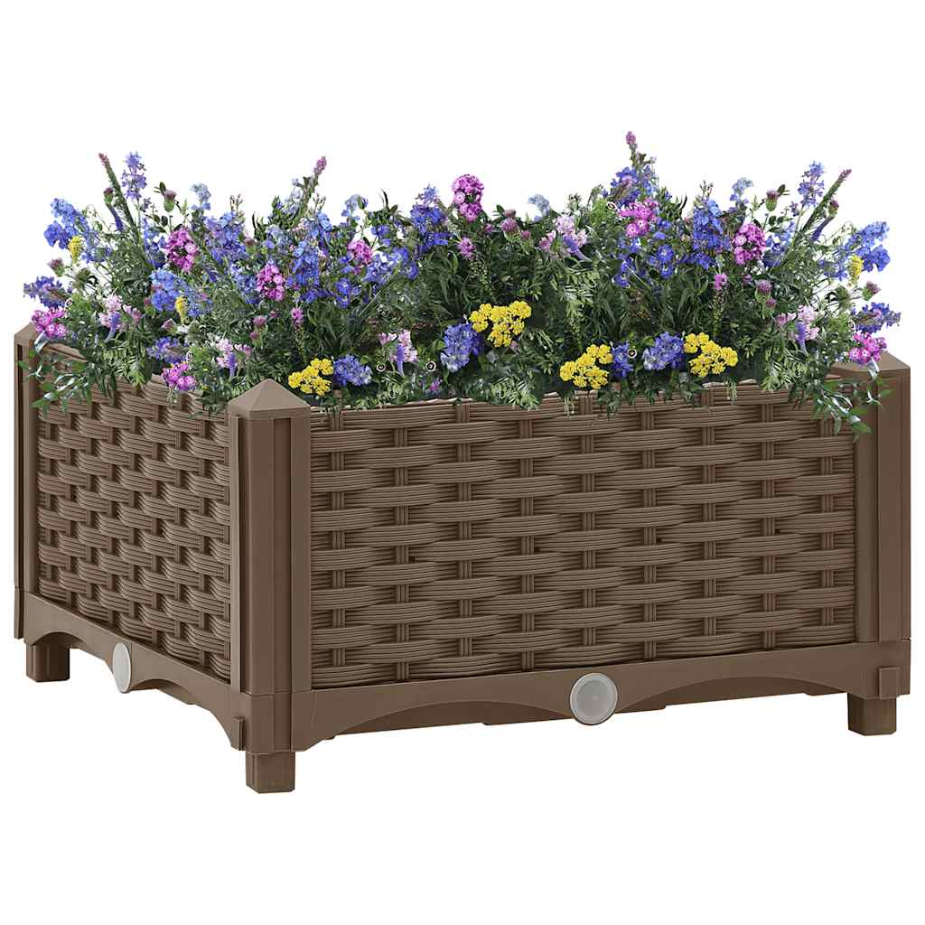 Jardinière surélevée 40x40x23 cm en polypropylène