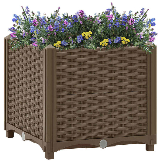 Jardinière surélevée 40x40x38 cm en polypropylène