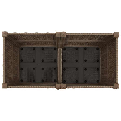 Hochbeet 80x40x38 cm Polypropylen