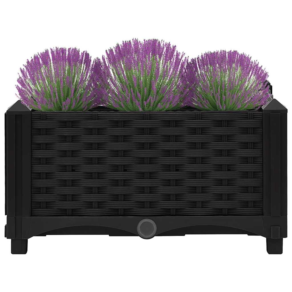 Jardinière surélevée 40x40x23 cm en polypropylène
