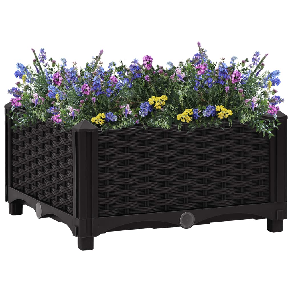 Jardinière surélevée 40x40x23 cm en polypropylène