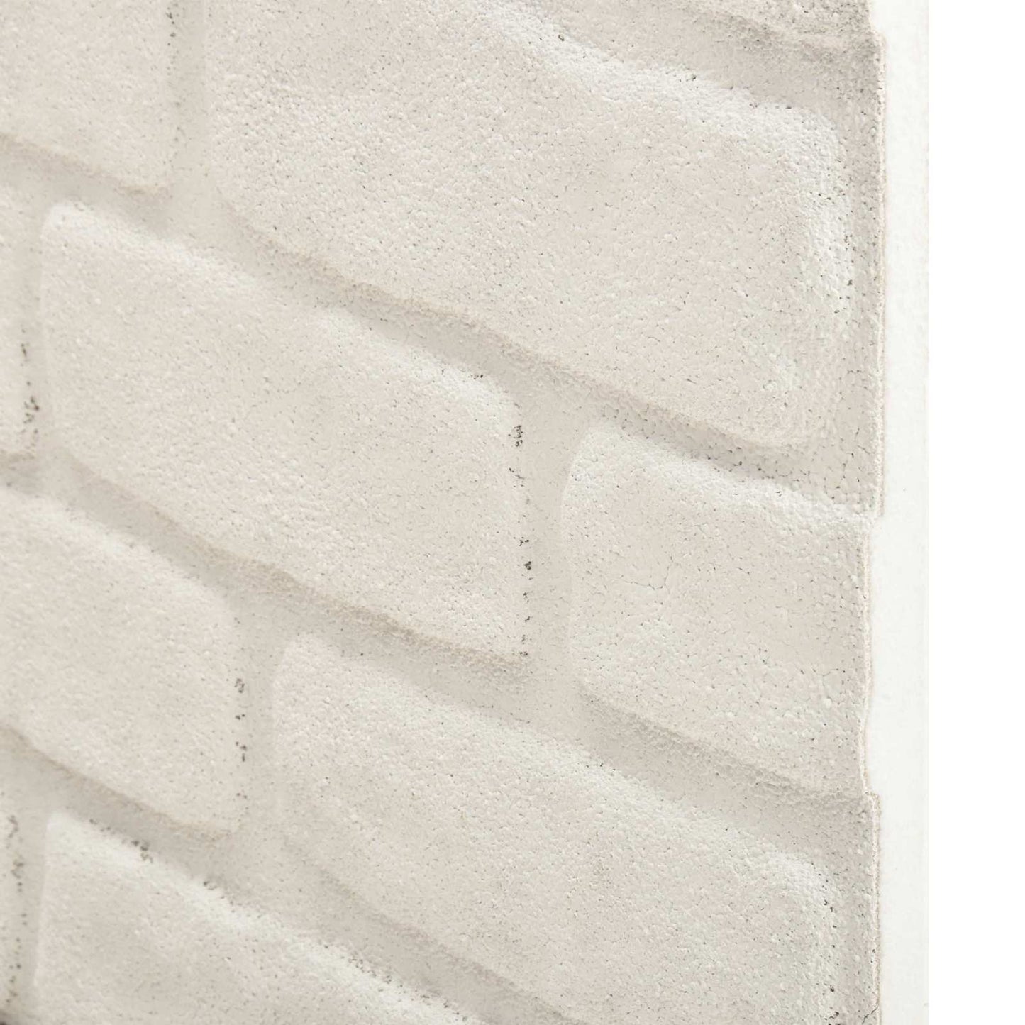 Wandpaneele 10 pcs Weiß 100 x 50 cm EPS-Schaum