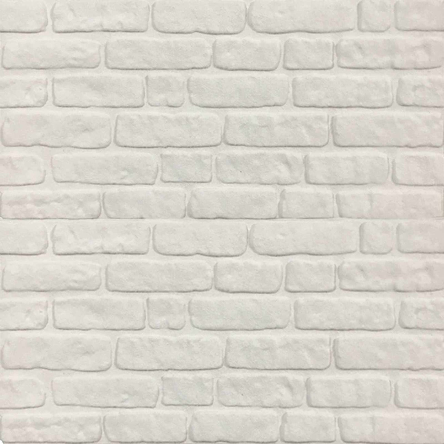 Wandpaneele 10 pcs Weiß 100 x 50 cm EPS-Schaum