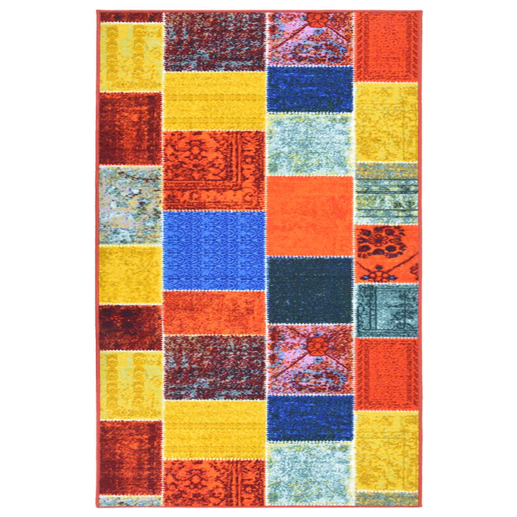 Teppichläufer Mehrfarbig 80x100 cm