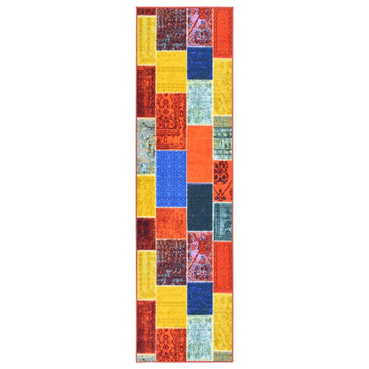 Teppichläufer Mehrfarbig 80x600 cm