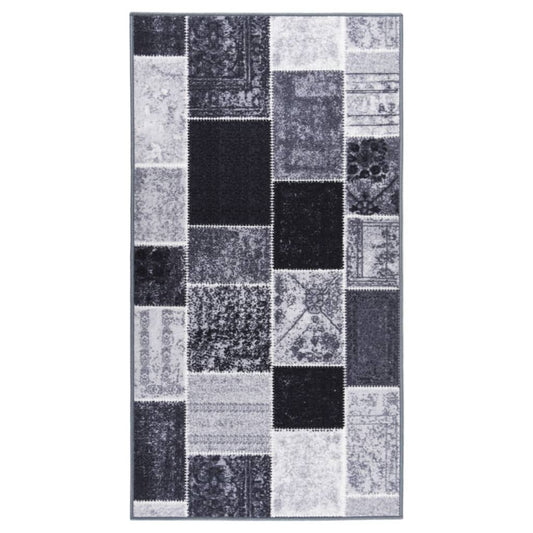 Teppichläufer Grau 80x200 cm