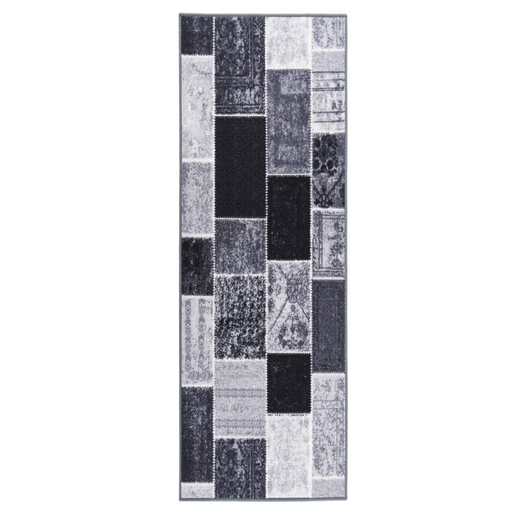 Teppichläufer Grau 80x250 cm