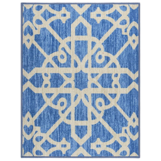 Teppichläufer Blau 80x100 cm