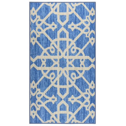 Teppichläufer Blau 80x150 cm