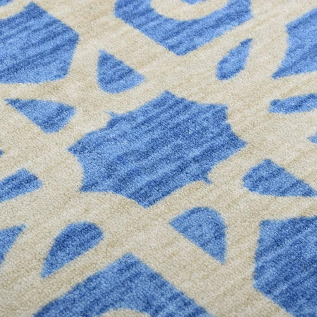 Teppichläufer Blau 80x250 cm