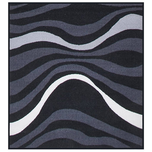 Teppichläufer Schwarz 80x100 cm