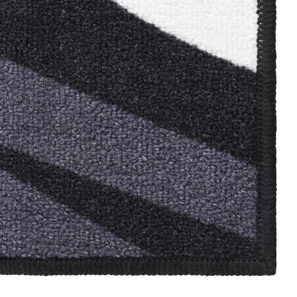 Teppichläufer Schwarz 80x200 cm