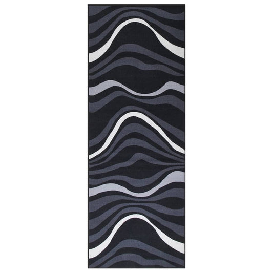 Teppichläufer Schwarz 80x250 cm