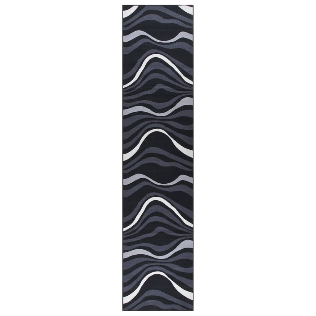 Teppichläufer Schwarz 80x400 cm