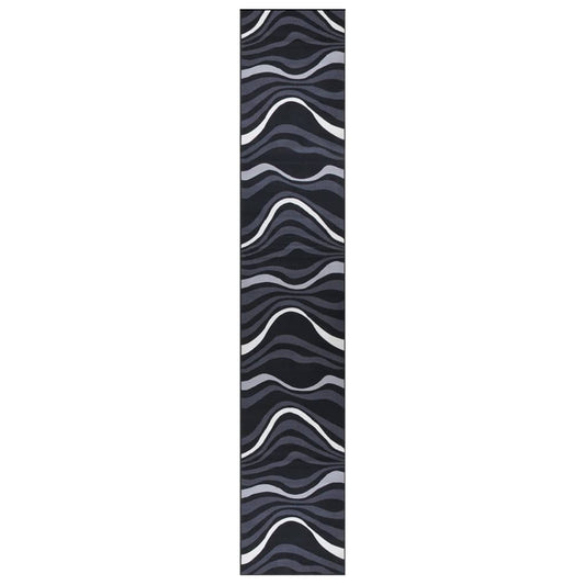 Teppichläufer Schwarz 80x500 cm