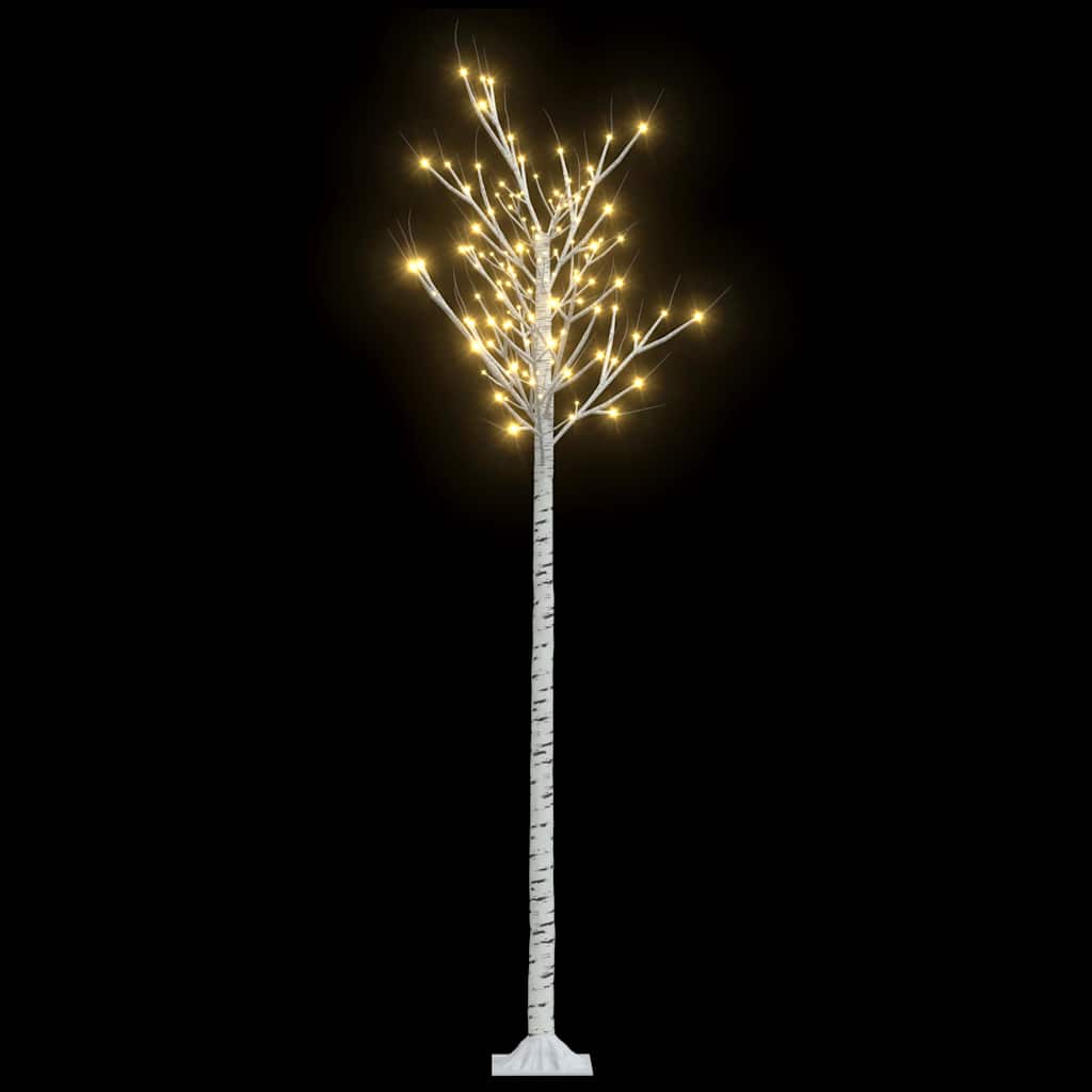 Weihnachtsbaum 220 LEDs 2,2 m Warmweiß Indoor Outdoor