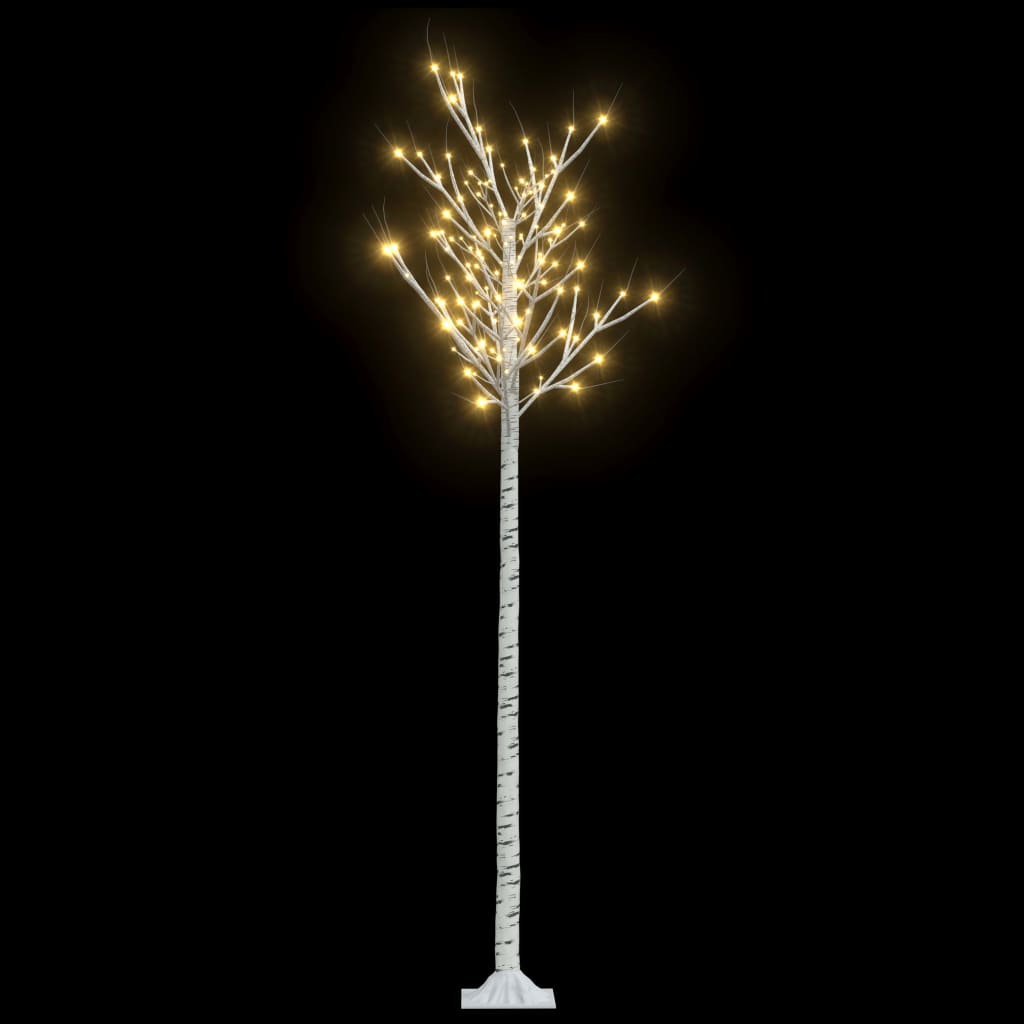 Weihnachtsbaum 220 LEDs 2,2 m Warmweiß Indoor Outdoor