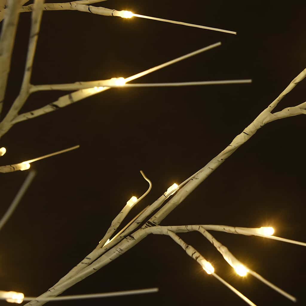 Weihnachtsbaum 220 LEDs 2,2 m Warmweiß Indoor Outdoor