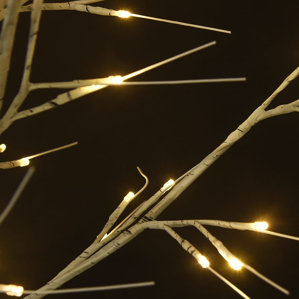 Weihnachtsbaum 220 LEDs 2,2 m Warmweiß Indoor Outdoor