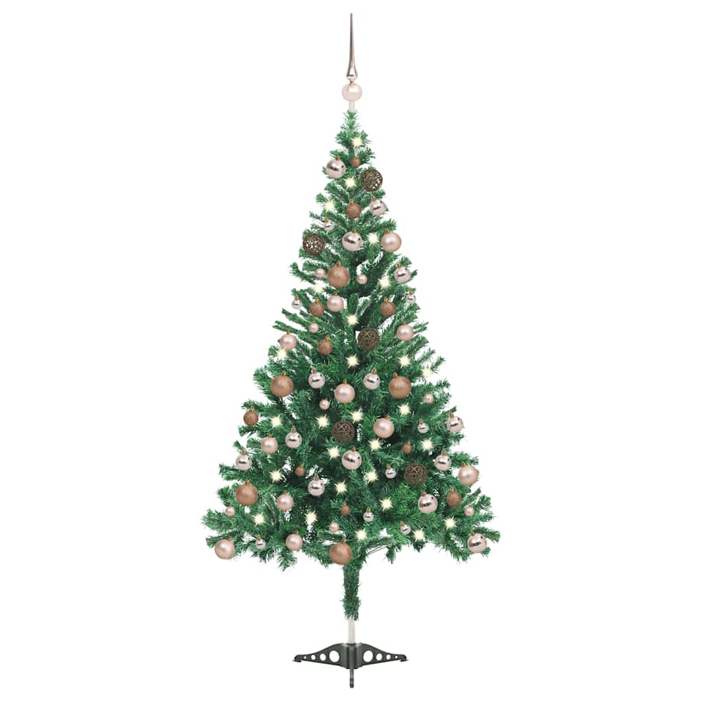 Künstlicher Weihnachtsbaum Beleuchtung Kugeln 180cm 564 Zweige