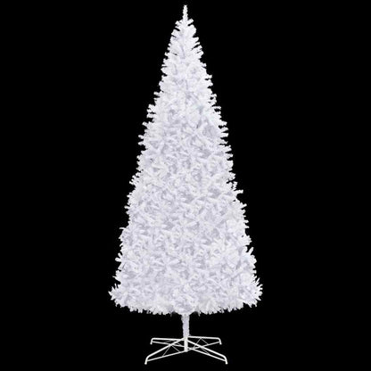 Künstlicher Weihnachtsbaum mit Beleuchtung 400 cm Weiß