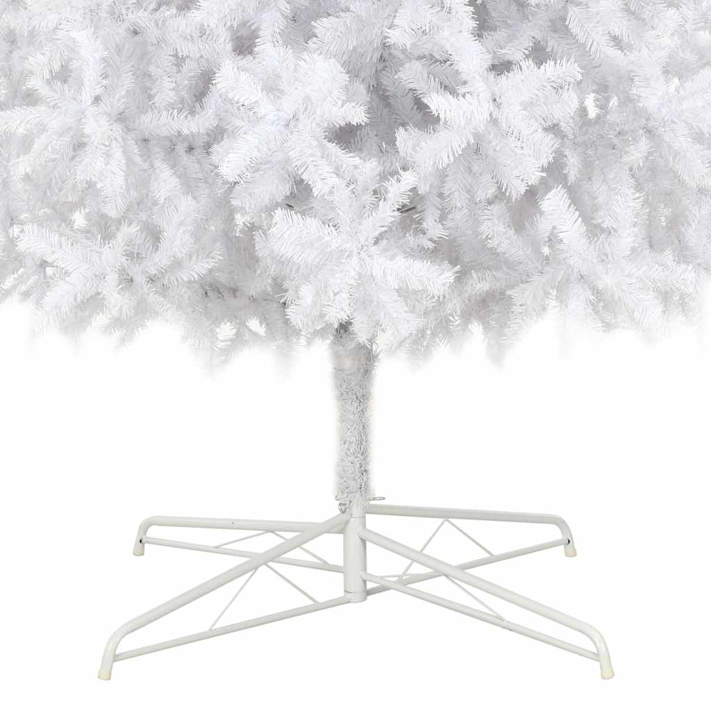 Künstlicher Weihnachtsbaum mit Beleuchtung 400 cm Weiß