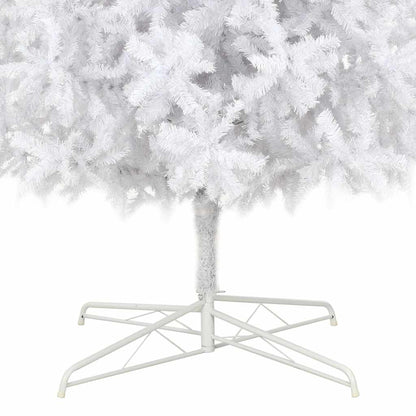 Künstlicher Weihnachtsbaum mit Beleuchtung 400 cm Weiß