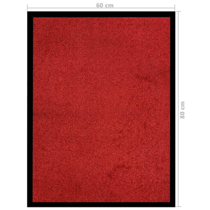 Fußmatte Rot 60x80 cm