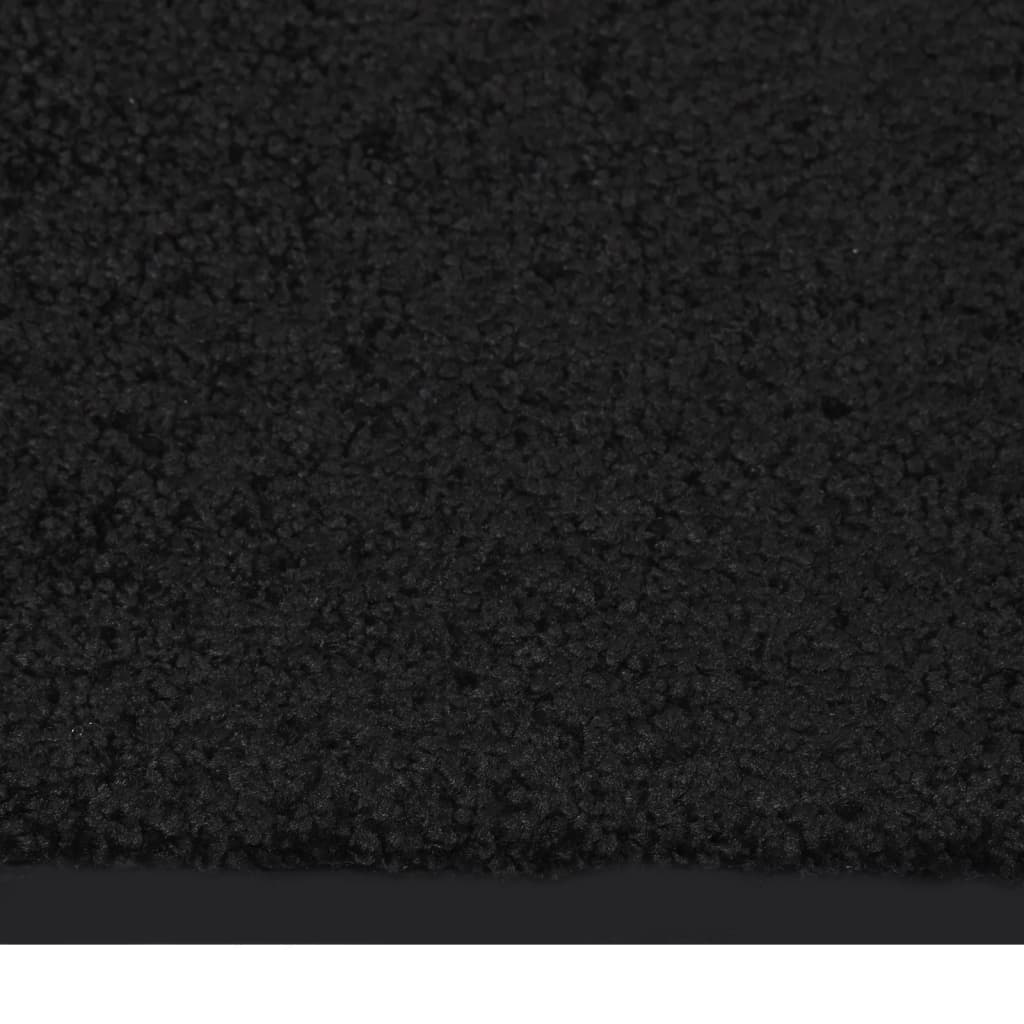 Fußmatte 60x80 cm Schwarz