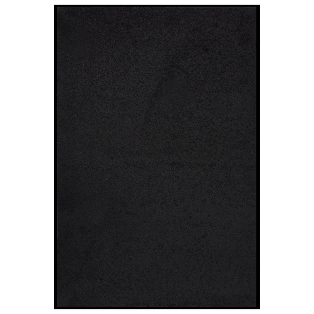 Fußmatte 80x120 cm Schwarz