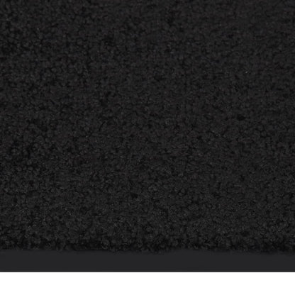 Fußmatte 80x120 cm Schwarz