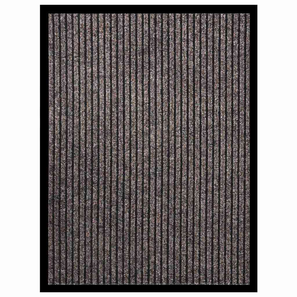 Fußmatte Gestreift Beige 60x80 cm