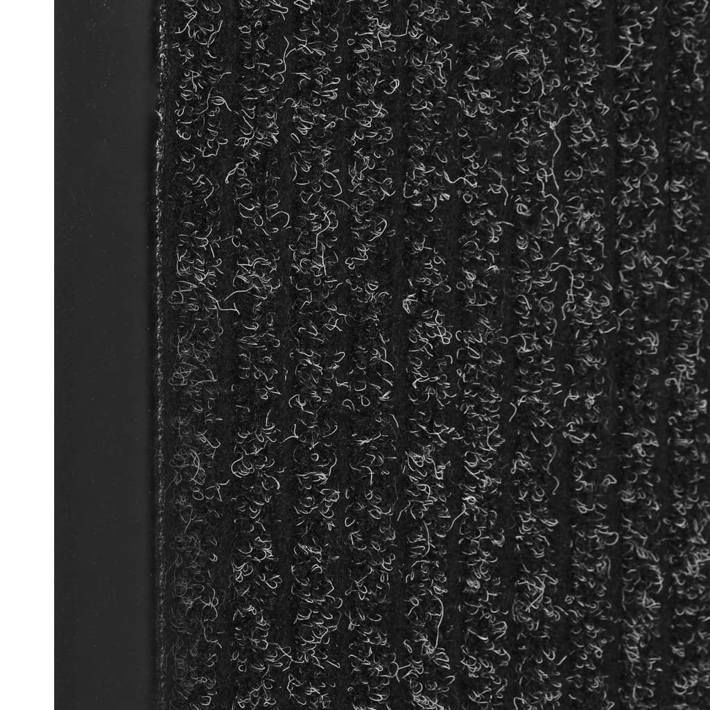 Fußmatte Gestreift 80x120 cm Anthrazit