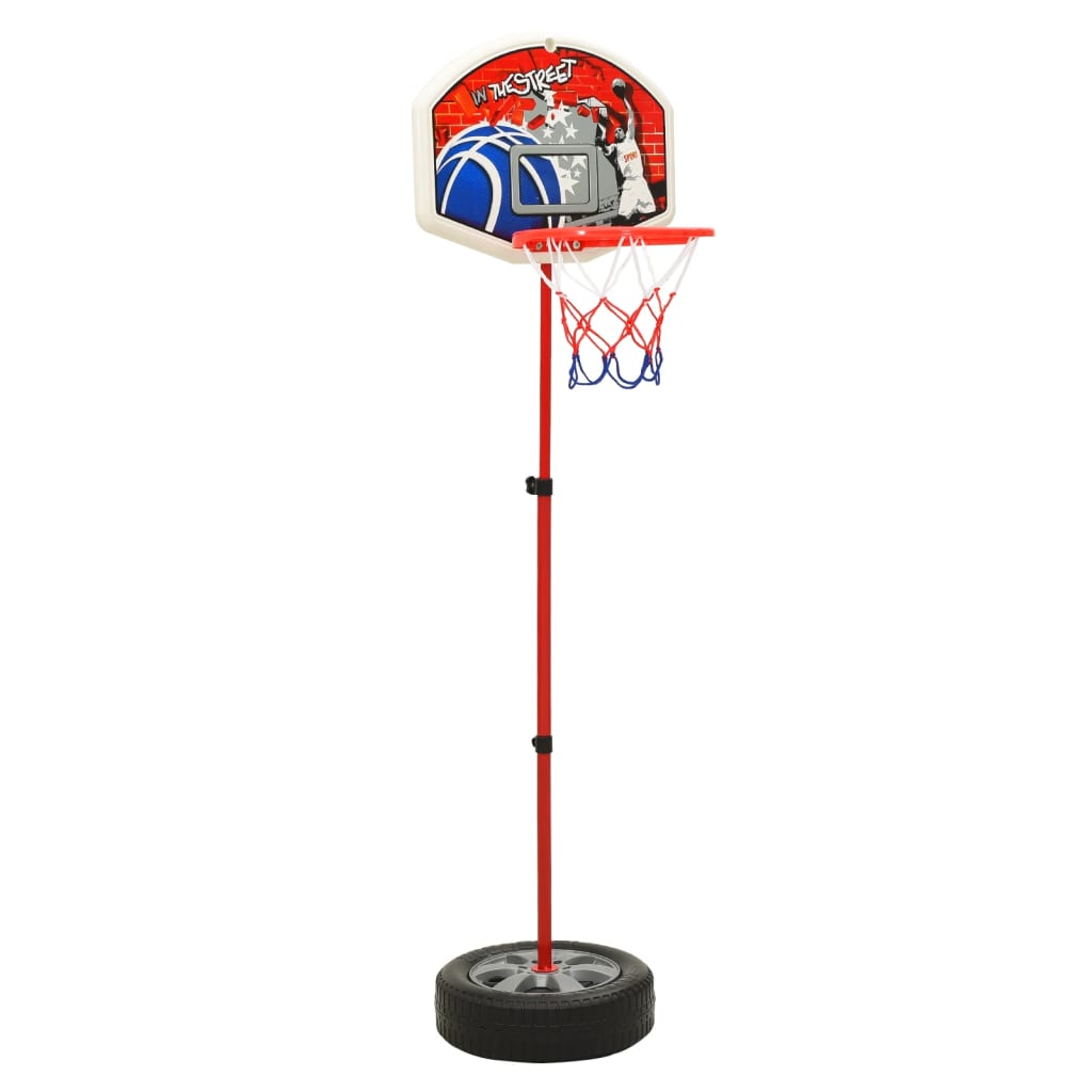 Ensemble de jeu de basket-ball pour enfants réglable 120 cm