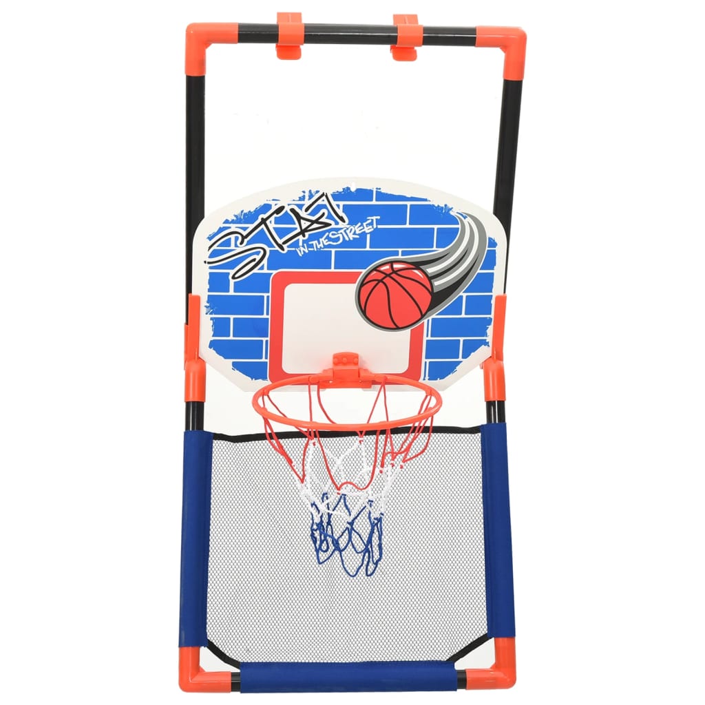 Ensemble de basket pour enfants, multifonctionnel pour sol et mur