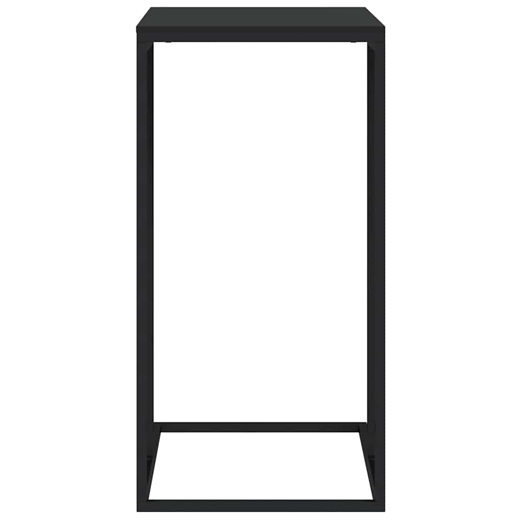 Beistelltisch Schwarz 40x30x59 cm Holzwerkstoff