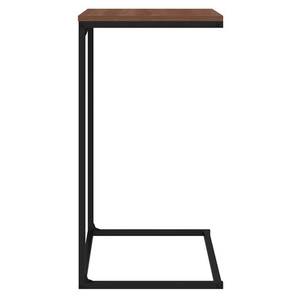 Beistelltisch Schwarz 55x35x66 cm Holzwerkstoff