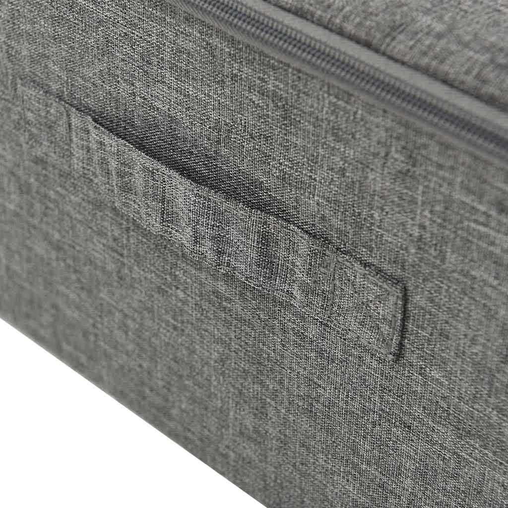 Aufbewahrungsbox Stoff 70x40x18 cm Anthrazit