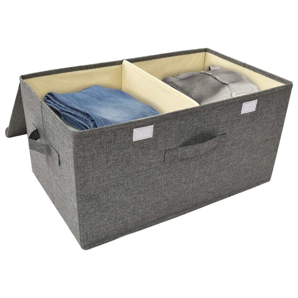 Lagerboxen Vliesstoff Anthrazit