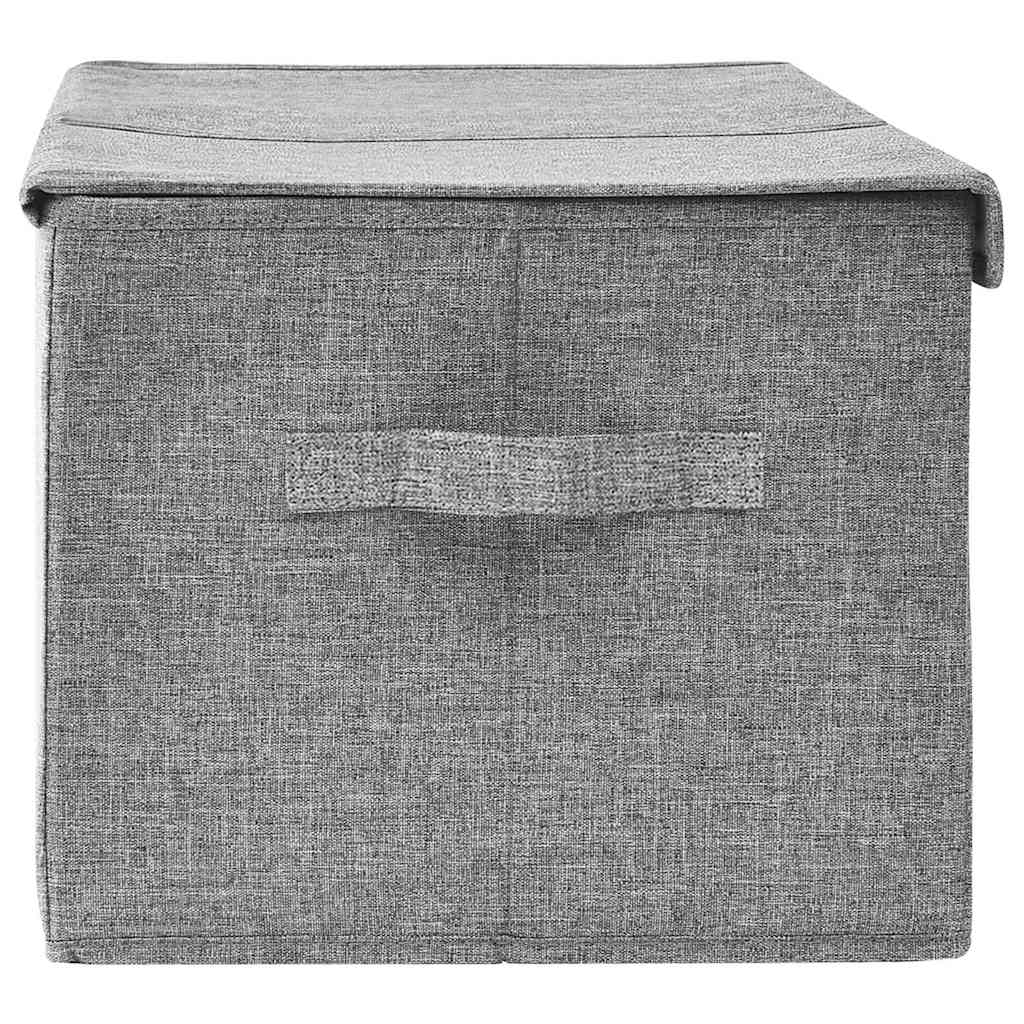 Lagerboxen Vliesstoff Grau