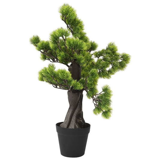Künstlicher Bonsai Pinus mit Topf 60 cm Grün